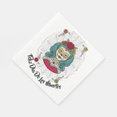 ビューティフルカトリナフェリズディアデムエルトス スタンダードランチョンナプキン (角)