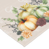 ビューティフルカボチャ秋の水カラー秋 ショートテーブルランナー (コーナー)