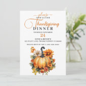 ビューティフルカボチャ&秋花感謝祭 招待状 (スタンド正面)