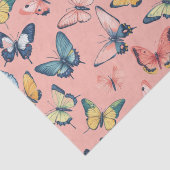 ビューティフルカラフルバタフライプリント 薄葉紙 (詳細)