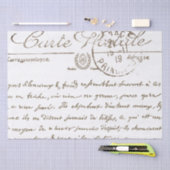 ビューティフルカルテポスタフランスのールスクリプトティッシュペーパー 薄葉紙 (クラフト)