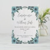 ビューティフルカード結婚式招待状 招待状 (スタンド正面)