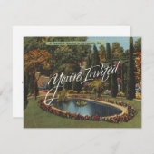 ビューティフルガーデンサバンナGAアートポストカードパーティー 招待状 (正面/裏面)