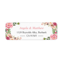 ビューティフルガーデンフローララップパーソナライズされた