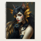 ビューティフルキャットフェアリーポートレート プランナー手帳 (正面)
