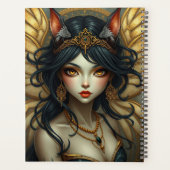 ビューティフルキャットフェアリーポートレート プランナー手帳 (裏面)