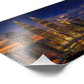 ビューティフルクアラルンプールペトロナスツインタワーズ フォトプリント            (角)