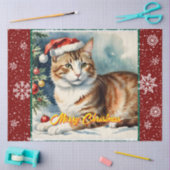 ビューティフルクリスマスホリデーコレクシモダンョン 薄葉紙 (クラフト)