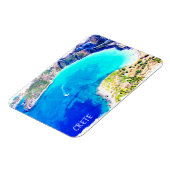 ビューティフルクレタギリシャパノラマビュー マグネット (左側)