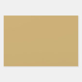 ビューティフルグリーンアンド金ゴールドサファリテーマ   ラッピングペーパーシート (正面3)