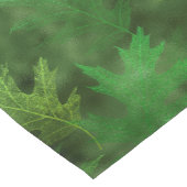 ビューティフルグリーン離れリーフ秋秋秋 ショートテーブルランナー (コーナー)