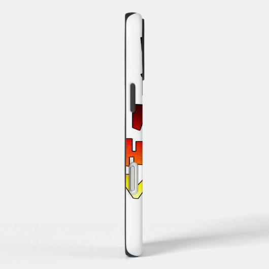 ビューティフルケニアアメーカラフルジング文字引用文デザイン Case-Mate iPhoneケース (裏面 / 右)