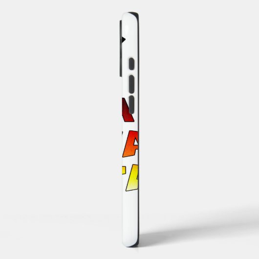 ビューティフルケニアアメーカラフルジング文字引用文デザイン Case-Mate iPhoneケース (裏面 / 左)