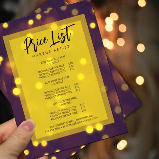 ビューティフルゴールデンスパークルスセールプロモーション チラシ