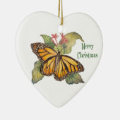 ビューティフルゴールデン（昆虫）オオカバマダラ、モナーク絵画バタフライズ セラミックオーナメント (右)