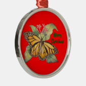 ビューティフルゴールデン（昆虫）オオカバマダラ、モナーク絵画バタフライズ メタルオーナメント (右)