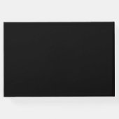 ビューティフルゴールド結婚フォイルズゲストブック ゲストブック (裏面)