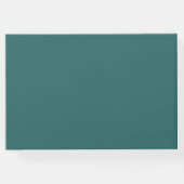 ビューティフルゴールド結婚フォイルズゲストブック ゲストブック (裏面)