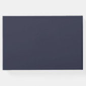 ビューティフルゴールド結婚フォイルズゲストブック ゲストブック (裏面)