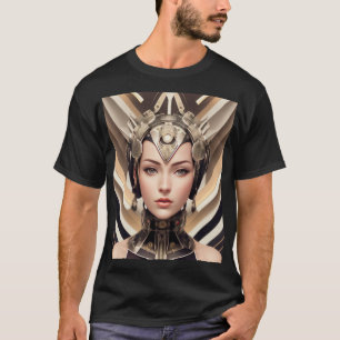 ビューティフルサイボーグポートレート Tシャツ