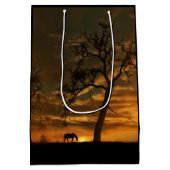 ビューティフルサウスウエストホース抱き枕 ミディアムペーパーバッグ (裏面)