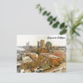 ビューティフルサクラメントカリフォルニアシティビュー ポストカード (スタンド正面)