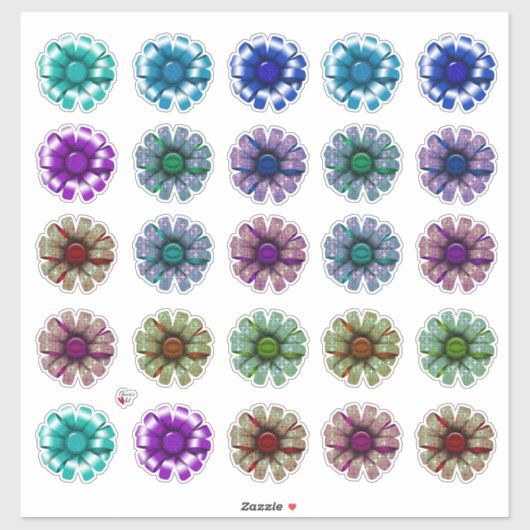 ビューティフルサテンボーズホリデイスタイル シール (シート)