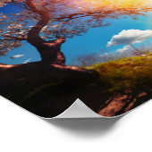 ビューティフルサニーブライトデイアート ポスター (角)