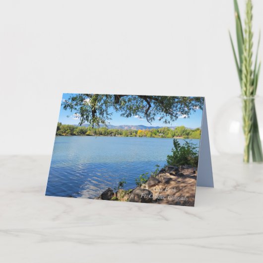 ビューティフルサマーズデイシティパークフォートコリンズCO カード (正面)