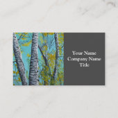 ビューティフルサマー樺の木 名刺 (正面)