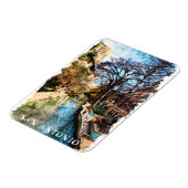 ビューティフルサンアントニオテキサス州ヴィンテージシティ マグネット (左側)