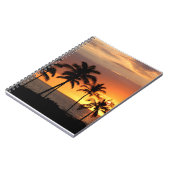 ビューティフルサンセットアットザビーチ ノートブック (左側)