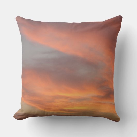ビューティフルサンセットコットン装飾用クッション クッション (正面)