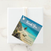 ビューティフルサンディビーチトロピカルパラダイス結婚ズ フェイバータグ (インサイチュ)