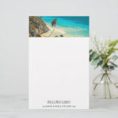 ビューティフルサンディビーチトロピカルパラダイス 便箋 (スタンド正面)