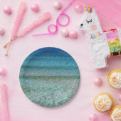 ビューティフルサンディビーチ ペーパープレート (パーティー)