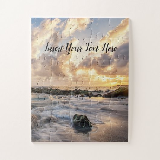 ビューティフルサンライズオーバービーチ – ヌサペニダバリイン ジグソーパズル (縦)