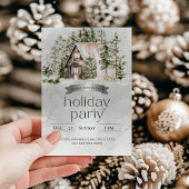 ビューティフルシルバーハウスクリスマスパーティー 招待状