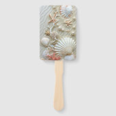 ビューティフルシーシェルズヒトデ真珠ビーチ ハンドファン (正面)