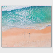 ビューティフルシービーチ ラッピングペーパー (フラット)