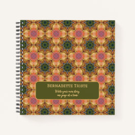 ビューティフルジュエルトーニング名前をカスタムすることわざスター ノートブック