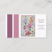 ビューティフルスイートピーフラワーイベントプランナー 名刺 (正面)
