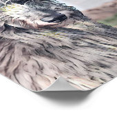 ビューティフルスコティッシュデアハウンドデザイン ポスター (角)