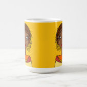 ビューティフルスタイル顔マグ コーヒーマグカップ (中央)