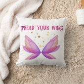 ビューティフルスプレッドユウィングス装飾用クッション クッション (ブランケット)