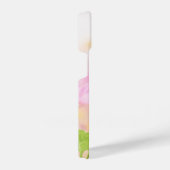 ビューティフルゼラニウムハウスガーデンフラワーフローラアート iPhoneケース (右側面)