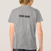 ビューティフルソウルタイポグラフィカスタムTシャツ女子 トライブレンドＴシャツ (裏面)