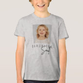 ビューティフルソウルタイポグラフィカスタムTシャツ女子 トライブレンドＴシャツ (正面)