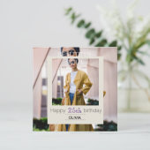 ビューティフルソウルハッピーバースデーカード カード (スタンド正面)