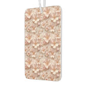 ビューティフルソフトピンクパステルフローラ カーエアーフレッシュナー (左)